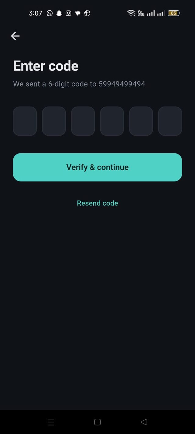 Circle app screenshot
